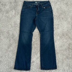 Old Navy dark wash bootcut jeans